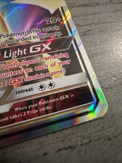 Ultra Necrozma GX 95/131 Forbidden Light NM Ultra Rare Pokemon Card NM BEAUTY - Image 5