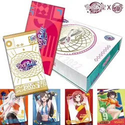 Football Girl Goddess Spicy Waifu 11 Pack Trading Cards Booster Box Anime New - Image 1