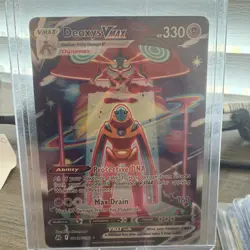 Deoxys VMAX - GG45/GG70 - Pokemon Crown Zenith Galarian Gallery Ultra Card NM - Image 1