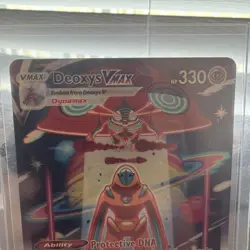 Deoxys VMAX - GG45/GG70 - Pokemon Crown Zenith Galarian Gallery Ultra Card NM - Image 2