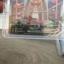 Deoxys VMAX - GG45/GG70 - Pokemon Crown Zenith Galarian Gallery Ultra Card NM - Image 3