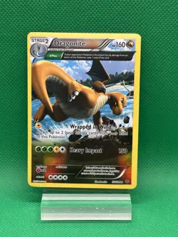 Pokemon TCG Dragonite Roaring Skies Reverse Holo Rare Card 52/108 NM - Image 1