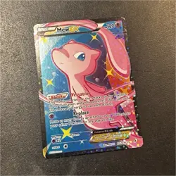 Pokemon Mew EX Ultra Rare Full Art Holo RC24/RC25 Legendary Treasures Card - Image 1