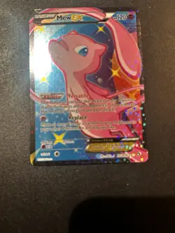 Pokemon Mew EX Ultra Rare Full Art Holo RC24/RC25 Legendary Treasures Card - Image 2