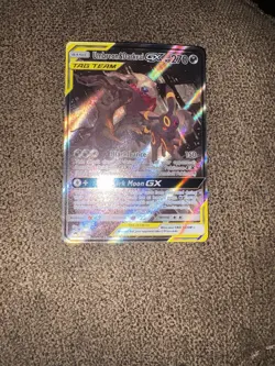 Pokemon TCG Umbreon & Darkrai GX Tag Team SM241 Holo Black Star Promo Card - Image 2