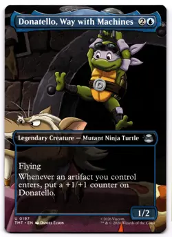 Donatello, Way with Machines (Borderless) U 197 TMT Zoltan Boros - Image 1