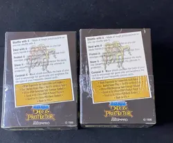 (1) Vintage 1996 Ultra Pro Black Shield Deck Protector 100 Sleeves Rembrandt - Image 3