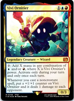 Vivi Ornitier 248 FINAL FANTASY NM FOIL MTG - Image 1
