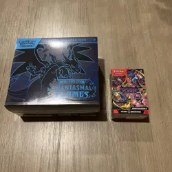 Pokemon TCG Phantasmal Flames ETB & Booster Bundle Sealed - Image 1