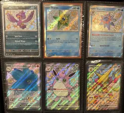 Pokemon TCG Lot Of 6 Shiny Paldean Fates Cards - Image 1
