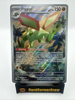 Pokemon Flygon 101/094 Me02: Phantasmal Flames Holo Illustration Rare 150HP 2025 - Image 1