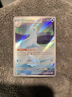 Pokemon TCG Dewgong 97/94 Illustration Rare Pokemon Phantasmal Flames En 2025 NM - Image 3