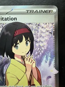 Pokemon Erika's Invitation 196/165 Sv: Scarlet & Violet 151 Holo (NM) - Image 3