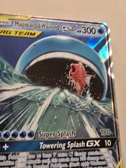 Near MINT! MAGIKARP & WAILORD GX - Pokemon: Sun & Moon - Promo SM166 - Image 5