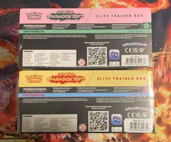 2x Pokemon TCG: Scarlet & Violet Paradox Rift Elite Trainer Boxes ETBs New 820650854163 - Image 4
