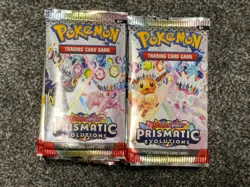 🔥36x Pokemon TCG Prismatic Evolutions Booster Packs w/ protective case 🔥 - Image 1