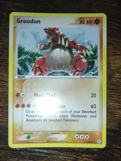 Pokemon Groudon 102/101 Holo Secret Rare EX Hidden Legends MINT - Image 3