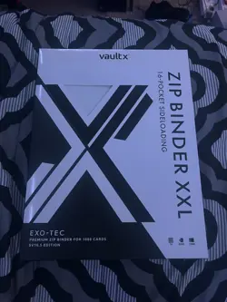 VaultX SV10.5 XXL Binder 16 Pocket Pokemon Black Bolt & White Flare IN HAND - Image 1