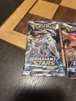 Pokemon Brilliant Stars Booster Packs Complete Art Set (4 Packs) FACTORY SEALED - Image 3