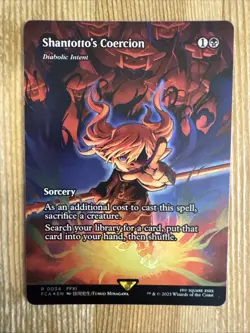 MTG Final Fantasy SHANTOTTO'S COERCION RARE Foil #0034 - Image 1