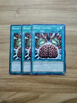 Yu-Gi-Oh! - Brain Control 3X - Full Playset - Image 1