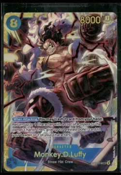 ONE PIECE CCG - Monkey D. Luffy OP11-118 SEC - Secret Rare - Image 1