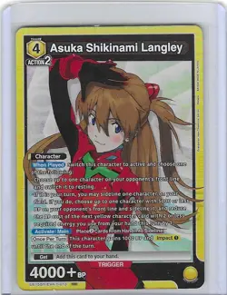 Asuka Shikinami Langley Foil - UE15BT/EVA-1-013 NM - Union Arena - Mint - Image 1