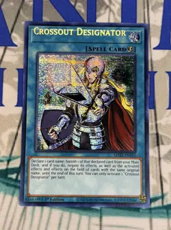 Misprint! Crossout Designator MP22-EN265 2022 Tin of the Pharaoh's Gods 1st Ed - Image 1