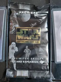 Star Wars PREMIERE INTRODUCTORY TWO-PLAYER CUSTOMIZABLE CARD GAME 73000403607 - Image 4