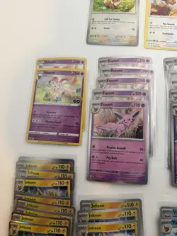 105 Assorted Eevee Evolution Variants Pokemon Card Lot NM/M🔥 - Image 5