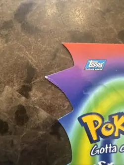 Pokemon Card - Nidoran F Topps Pokemon EV07 of 12 Embossed Die Cut - Image 3