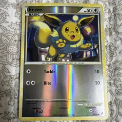 Pokemon TCG Eevee 56/95 Reverse Holo Basic 2011 English Card Nintendo - Image 1