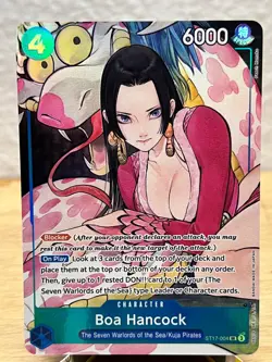 One Piece Promotion Cards Boa Hancock (Illustration Box Vol.1) ST17-004 NM/M - Image 1