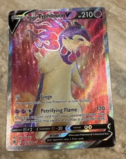 3 Pokemon cards- Sylveon GX (stage 1), Typhlosion V, Iron Treads EX - Image 3