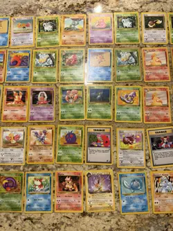 Vintage Pokemon Lot x55 Cards Rocket, Base Set, Jungle & More ! MP-DMG - Image 3