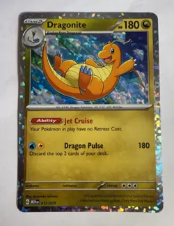 Dragonite McDonald's Promos 2024 Holo Card 012/015 NM - Image 1