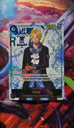Sabo OP13-120 SEC Parallel Carrying On His Will One Piece Card English NM - Image 1