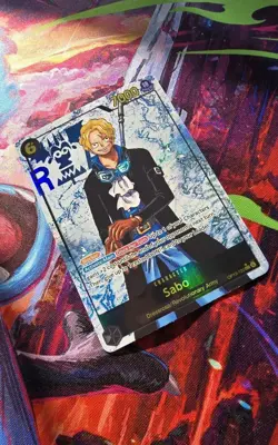 Sabo OP13-120 SEC Parallel Carrying On His Will One Piece Card English NM - Image 3