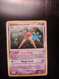 Deoxys Normal Forme LV. 50 - 1/146 - Legends Awakened Holo Rare Pokemon TCG card - Image 1