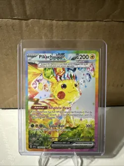 Pokemon Cards Pikachu ex 238/191 Surging Sparks Special Illustration Rare - Image 1