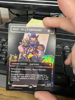 Bebop, Skull & Crossbones (Borderless) (Surge Foil) Teenage Mutant Ninja Turtles - Image 1