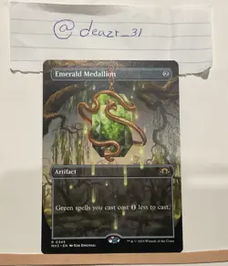 Emerald Medallion (Borderless) Modern Horizons 3 Regular - Image 1