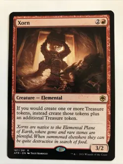 MTG Adventures in the Forgotten Realms Xorn 167/281 NM Rare - Image 1