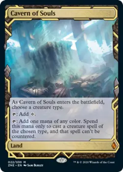[1x] Cavern of Souls Near Mint, English ZNR: Extras MTG Magic - Image 1