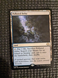 MTG x1 Polluted Delta - R Modern Horizons 3 M/NM, English, 0224 - Image 1