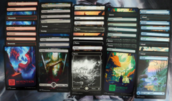 MTG - 50 Full-art basic mana - NM - 10 of each color - SEE DESC!!! - Image 1