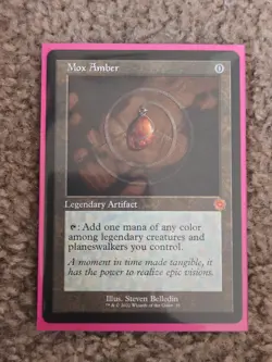 Mox Amber The Brothers' War: Retro Frame Artifacts Regular Mythic 35 - Image 1