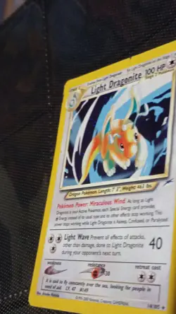 Pokemon Light Dragonite Holo Rare Unlimited 14/105 Neo Destiny 100 HP Stage 2 - Image 2