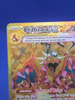 Pokemon SV03 Obsidian Flames Charizard ex 228/197 Gold Hyper Rare NM - Image 3