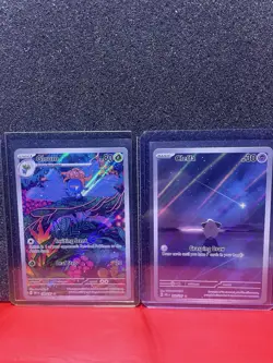 Obsidian Flames Cleffa and Gloom Illustration Rares Pokemon TCG - Image 1